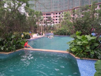 峨眉傾城室外游泳池、沙灘池、戲水池